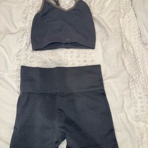 SET Active Black Bike Shorts